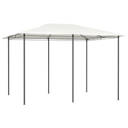 vidaXL Cenador color crema 3x4x2,6 m 160 g/m²