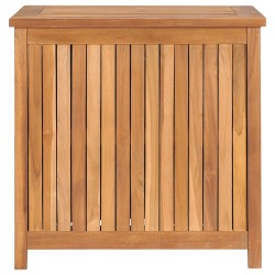 vidaXL Caja de almacenaje de jardín madera maciza de teca 60x50x58 cm