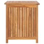 vidaXL Caja de almacenaje de jardín madera maciza de teca 60x50x58 cm vidaXL Caja de almacenaje de jardín madera maciza de teca 60x50x58 cm
