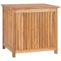 vidaXL Caja de almacenaje de jardín madera maciza de teca 60x50x58 cm vidaXL Caja de almacenaje de jardín madera maciza de teca 60x50x58 cm