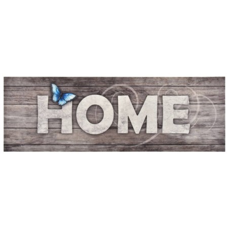 vidaXL Alfombra de cocina lavable Home 45x150 cm