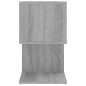 vidaXL Mesitas noche 2 uds contrachapada gris Sonoma 50x30x51,5 cm vidaXL Mesitas noche 2 uds contrachapada gris Sonoma 50x30x51,5 cm