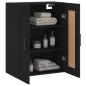 vidaXL Armario de pared madera de ingeniería negro 69,5x34x90 cm vidaXL Armario de pared madera de ingeniería negro 69,5x34x90 cm