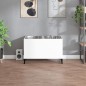 vidaXL Mueble discos madera contrachapada blanco brillo 74,5x38x48 cm vidaXL Mueble discos madera contrachapada blanco brillo 74,5x38x48 cm