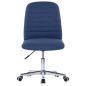 vidaXL Sillas de comedor 4 unidades tela azul vidaXL Sillas de comedor 4 unidades tela azul