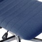 vidaXL Sillas de comedor 4 unidades tela azul vidaXL Sillas de comedor 4 unidades tela azul
