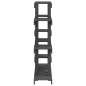 vidaXL Soporte para plantas madera maciza pino gris 104,5x25x109,5 cm vidaXL Soporte para plantas madera maciza pino gris 104,5x25x109,5 cm