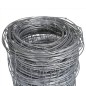 vidaXL Valla de jardín de acero galvanizado plateado 50x1 m vidaXL Valla de jardín de acero galvanizado plateado 50x1 m