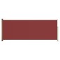 vidaXL Toldo lateral retráctil de jardín rojo 117x300 cm vidaXL Toldo lateral retráctil de jardín rojo 117x300 cm