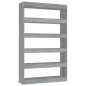 vidaXL Estantería/divisor espacios gris Sonoma 100x30x166 cm vidaXL Estantería/divisor espacios gris Sonoma 100x30x166 cm