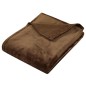 vidaXL Manta de poliéster marrón cacao 150x200 cm vidaXL Manta de poliéster marrón cacao 150x200 cm