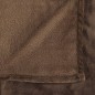vidaXL Manta de poliéster marrón cacao 150x200 cm vidaXL Manta de poliéster marrón cacao 150x200 cm