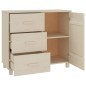 vidaXL Aparador HAMAR madera de pino maciza marrón miel 90x40x80 cm vidaXL Aparador HAMAR madera de pino maciza marrón miel 90x40x80 cm