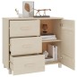 vidaXL Aparador HAMAR madera de pino maciza marrón miel 90x40x80 cm vidaXL Aparador HAMAR madera de pino maciza marrón miel 90x40x80 cm
