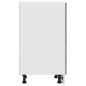 vidaXL Armario inferior cajón madera ingeniería gris hormigón 40x46x81,5 cm vidaXL Armario inferior cajón madera ingeniería gris hormigón 40x46x81,5 cm