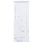 vidaXL Cajonera de madera blanca 60x30x75 cm vidaXL Cajonera de madera blanca 60x30x75 cm