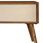 vidaXL Mueble para TV madera maciza de sheesham 140x30x40 cm