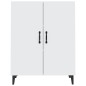 vidaXL Aparador de madera contrachapada blanco 70x34x90 cm vidaXL Aparador de madera contrachapada blanco 70x34x90 cm