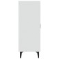 vidaXL Aparador de madera contrachapada blanco 70x34x90 cm vidaXL Aparador de madera contrachapada blanco 70x34x90 cm