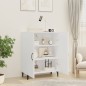 vidaXL Aparador de madera contrachapada blanco 70x34x90 cm vidaXL Aparador de madera contrachapada blanco 70x34x90 cm