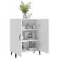vidaXL Aparador de madera contrachapada blanco 70x34x90 cm vidaXL Aparador de madera contrachapada blanco 70x34x90 cm