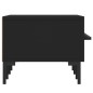 vidaXL Mueble de TV madera de ingeniería negro 150x36x30 cm vidaXL Mueble de TV madera de ingeniería negro 150x36x30 cm