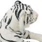 vidaXL Tigre de peluche blanco XXL vidaXL Tigre de peluche blanco XXL