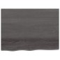 vidaXL Estante de pared madera roble tratada marrón oscuro 80x60x2 cm vidaXL Estante de pared madera roble tratada marrón oscuro 80x60x2 cm