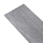 vidaXL Lamas suelo de PVC autoadhesivas madera gris mate 2,51 m² 2 mm vidaXL Lamas suelo de PVC autoadhesivas madera gris mate 2,51 m² 2 mm