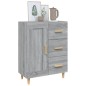 vidaXL Aparador de madera contrachapada gris Sonoma 69,5x34x90 cm vidaXL Aparador de madera contrachapada gris Sonoma 69,5x34x90 cm