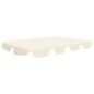vidaXL Dosel de repuesto columpio de jardín crema 150/130x105/70 cm vidaXL Dosel de repuesto columpio de jardín crema 150/130x105/70 cm