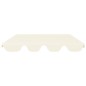 vidaXL Dosel de repuesto columpio de jardín crema 150/130x105/70 cm vidaXL Dosel de repuesto columpio de jardín crema 150/130x105/70 cm