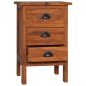 vidaXL Mesita de noche de madera maciza de teca 40x35x60 cm vidaXL Mesita de noche de madera maciza de teca 40x35x60 cm