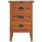 vidaXL Mesita de noche de madera maciza de teca 40x35x60 cm vidaXL Mesita de noche de madera maciza de teca 40x35x60 cm