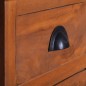 vidaXL Mesita de noche de madera maciza de teca 40x35x60 cm vidaXL Mesita de noche de madera maciza de teca 40x35x60 cm