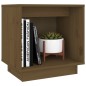 vidaXL Mesitas de noche 2 uds madera de pino marrón miel 40x30x40 cm