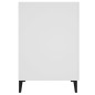 vidaXL Escritorio de madera contrachapada blanco 140x50x75 cm vidaXL Escritorio de madera contrachapada blanco 140x50x75 cm