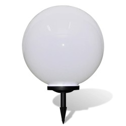 vidaXL Lámpara de camino de jardín LED 50 cm con pincho de tierra
