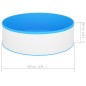 vidaXL Piscina de chapoteo blanca 350x90 cm vidaXL Piscina de chapoteo blanca 350x90 cm