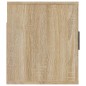 vidaXL Mueble para TV de pared roble Sonoma 80x34,5x40 cm