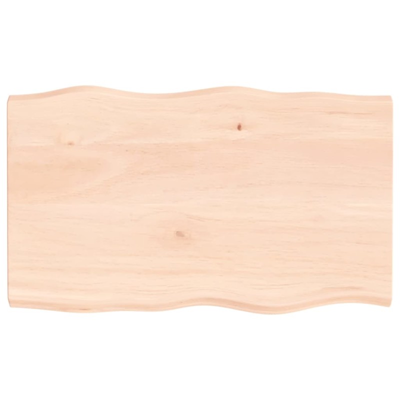 vidaXL Tablero de mesa madera maciza borde natural 100x60x(2-4) cm vidaXL Tablero de mesa madera maciza borde natural 100x60x(2-4) cm