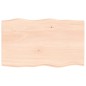 vidaXL Tablero de mesa madera maciza borde natural 100x60x(2-4) cm vidaXL Tablero de mesa madera maciza borde natural 100x60x(2-4) cm