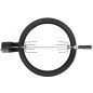 vidaXL Kit de anillo asador de barbacoa negro 47 cm vidaXL Kit de anillo asador de barbacoa negro 47 cm