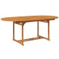 vidaXL Set de comedor de jardín 7 piezas madera maciza de acacia vidaXL Set de comedor de jardín 7 piezas madera maciza de acacia