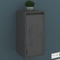 vidaXL Armarios de pared 2 uds madera maciza de pino gris 30x30x60 cm vidaXL Armarios de pared 2 uds madera maciza de pino gris 30x30x60 cm