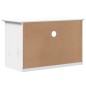 vidaXL Mueble de TV con 2 cajones BODO madera pino blanco 91x43x56 cm vidaXL Mueble de TV con 2 cajones BODO madera pino blanco 91x43x56 cm