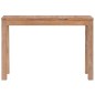 vidaXL Mesa consola de madera teca maciza acabado natural 110x35x76 cm vidaXL Mesa consola de madera teca maciza acabado natural 110x35x76 cm