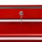 vidaXL Carro para herramientas con 15 cajones acero rojo vidaXL Carro para herramientas con 15 cajones acero rojo