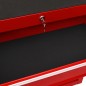 vidaXL Carro para herramientas con 15 cajones acero rojo vidaXL Carro para herramientas con 15 cajones acero rojo