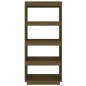vidaXL Estantería/divisor de espacios madera pino marrón 60x35x135 cm vidaXL Estantería/divisor de espacios madera pino marrón 60x35x135 cm